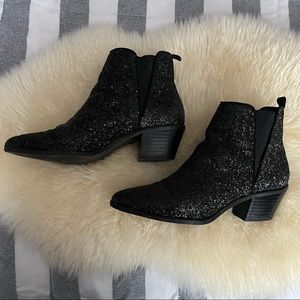 Zara sparkle ankle boot